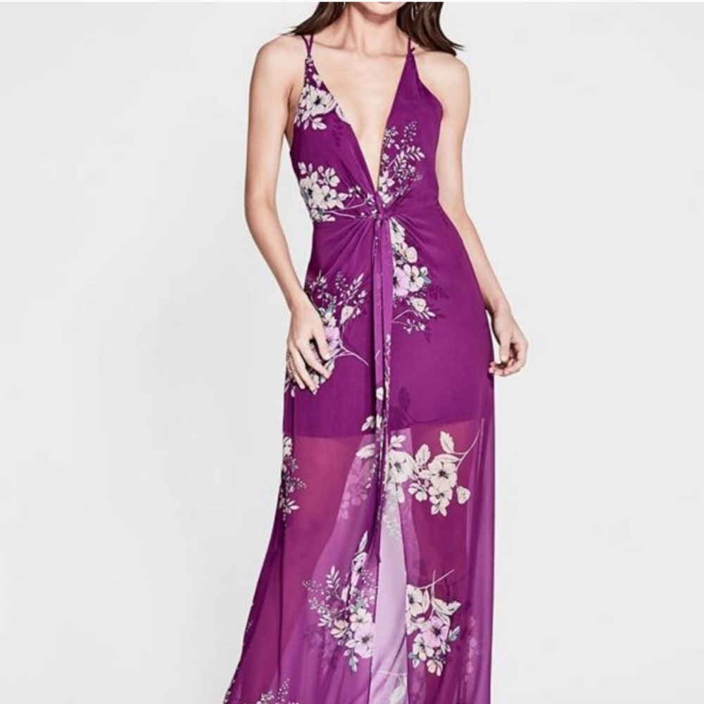 Marciano poise maxi dress